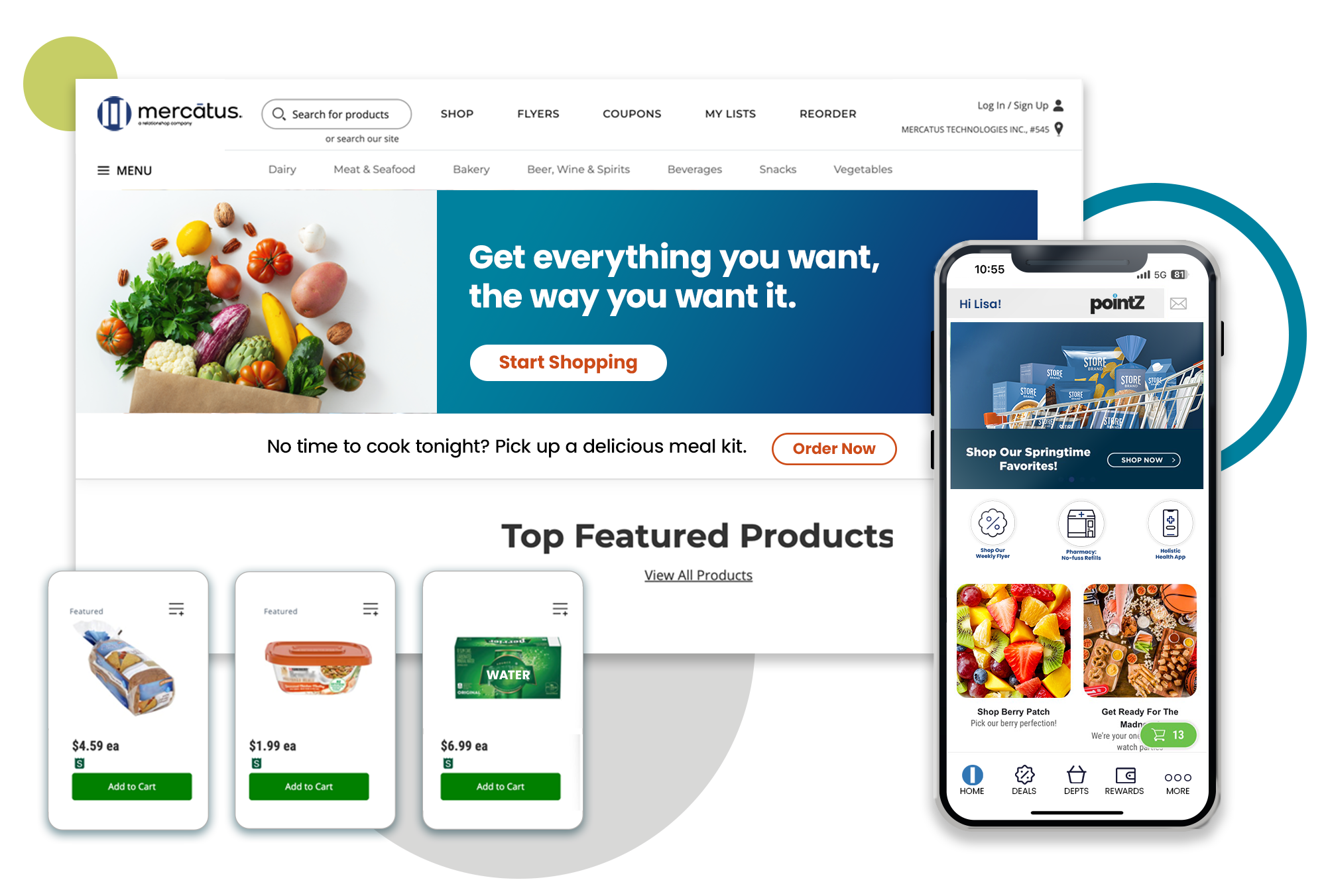 Mercatus Grocery eCommerce